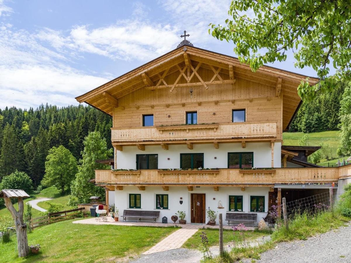 Bauernhof Vordergrub Scheffau am Wilden Kaiser Exterior foto